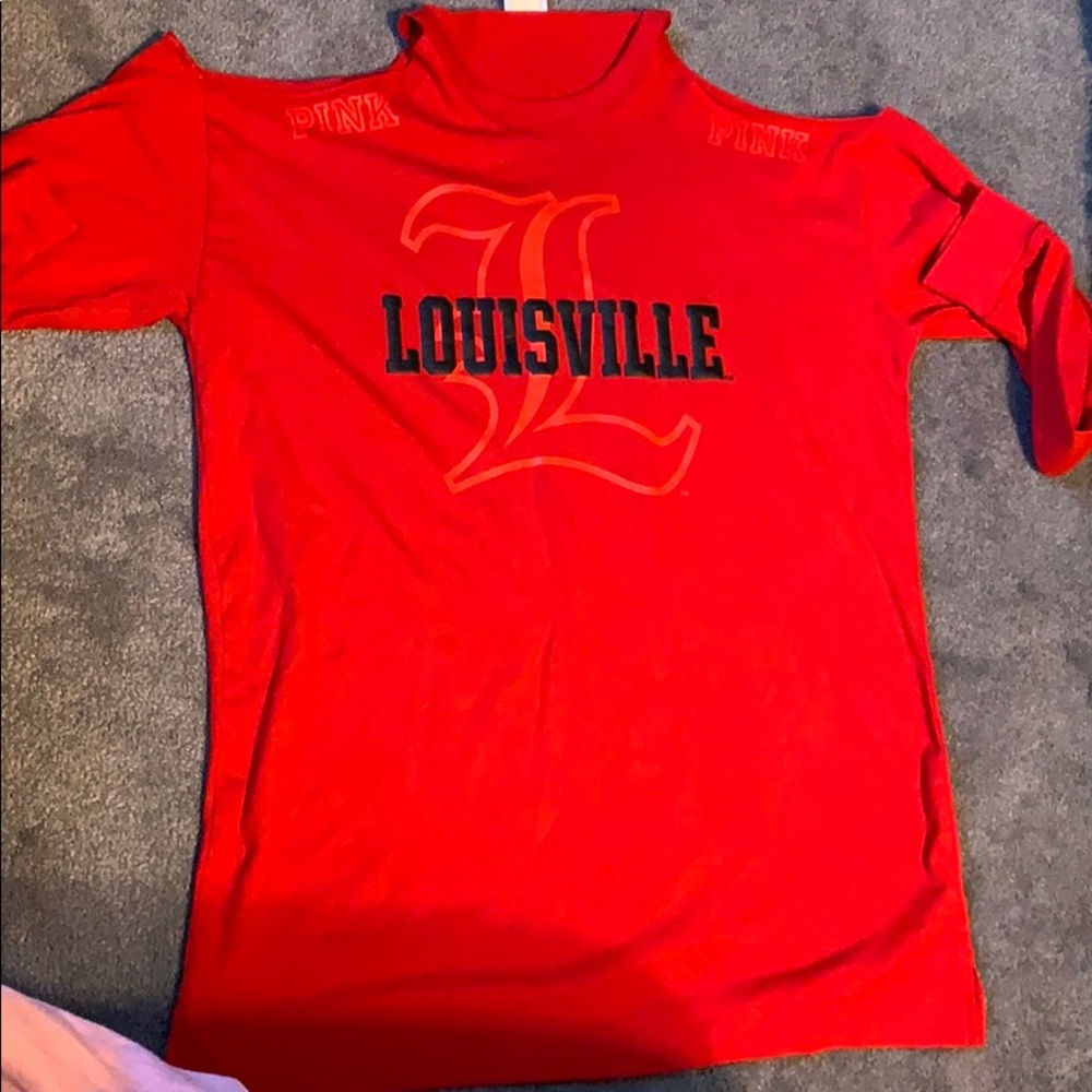 Cold shoulder long sleeve shirt